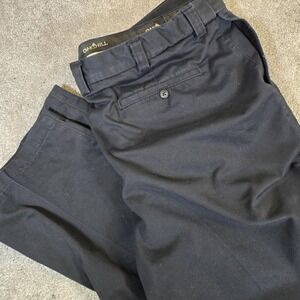 Oak Hill Pants Mens 48x30 Navy Blue‎ Straight Fit Khaki Tech Pant